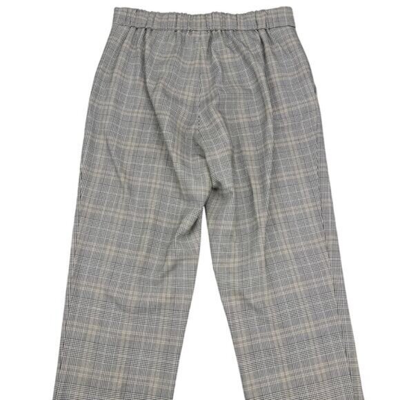 Aritzia Babaton Conan Pull On Plaid Crop Pant Size 2 - Picture 7 of 8